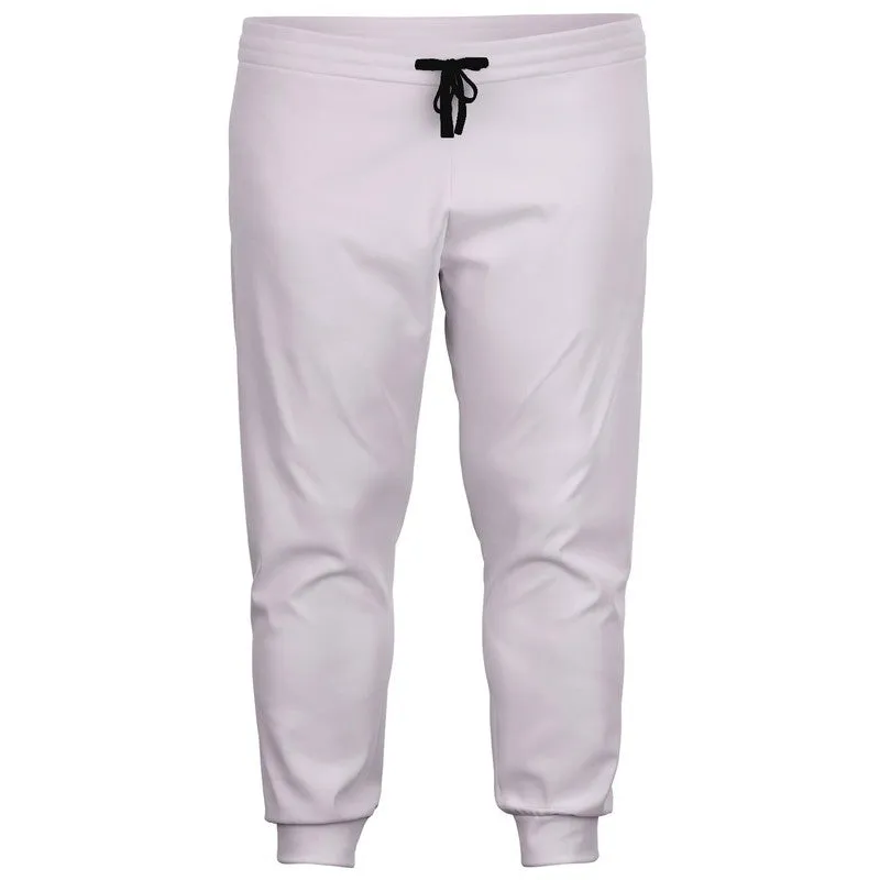 Pale Purple Joggers | Unisex | with PLUS sizes | Bright Pale Purple | C5M10Y0K0