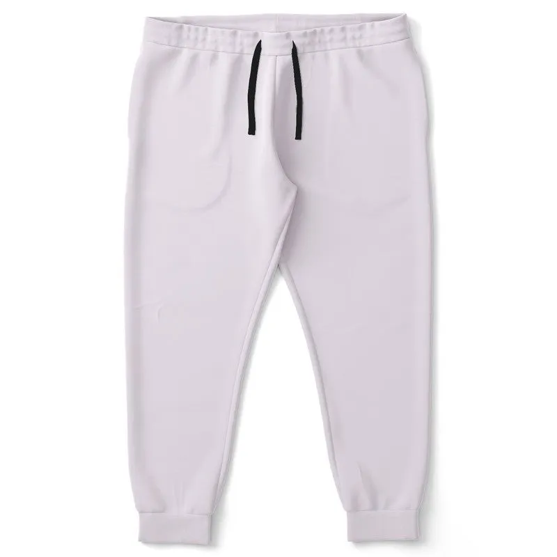 Pale Purple Joggers | Unisex | with PLUS sizes | Bright Pale Purple | C5M10Y0K0