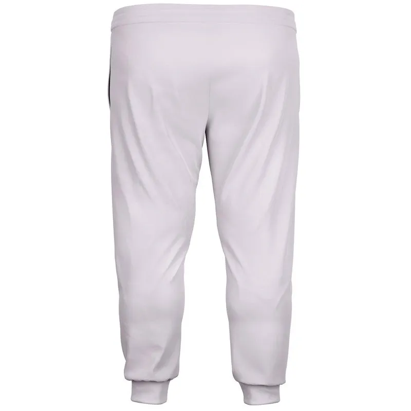 Pale Purple Joggers | Unisex | with PLUS sizes | Bright Pale Purple | C5M10Y0K0
