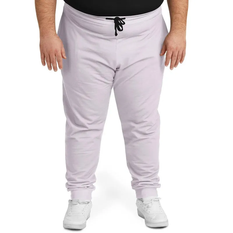 Pale Purple Joggers | Unisex | with PLUS sizes | Bright Pale Purple | C5M10Y0K0