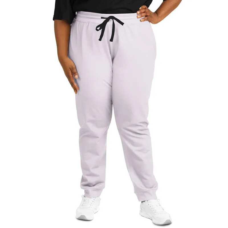 Pale Purple Joggers | Unisex | with PLUS sizes | Bright Pale Purple | C5M10Y0K0