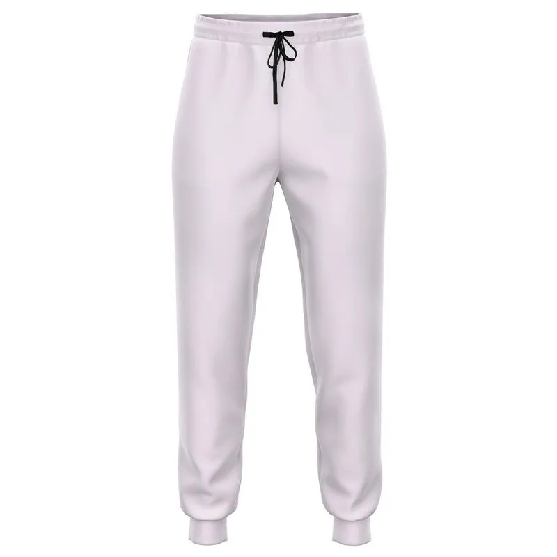 Pale Purple Joggers | Unisex | with PLUS sizes | Bright Pale Purple | C5M10Y0K0
