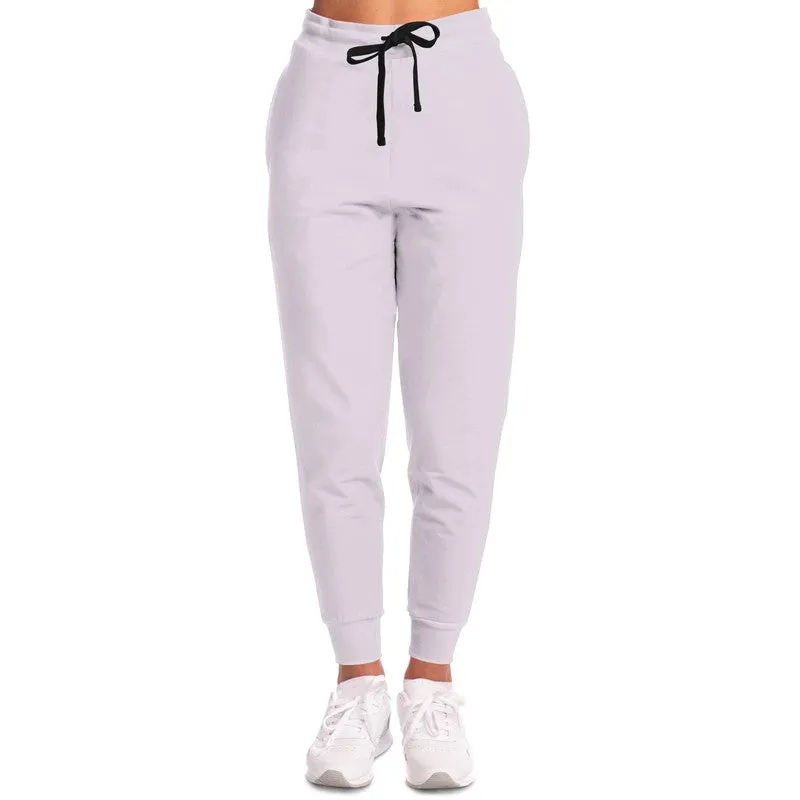 Pale Purple Joggers | Unisex | with PLUS sizes | Bright Pale Purple | C5M10Y0K0