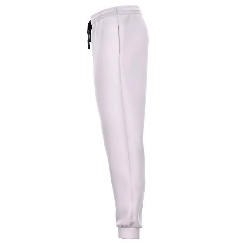 Pale Purple Joggers | Unisex | with PLUS sizes | Bright Pale Purple | C5M10Y0K0