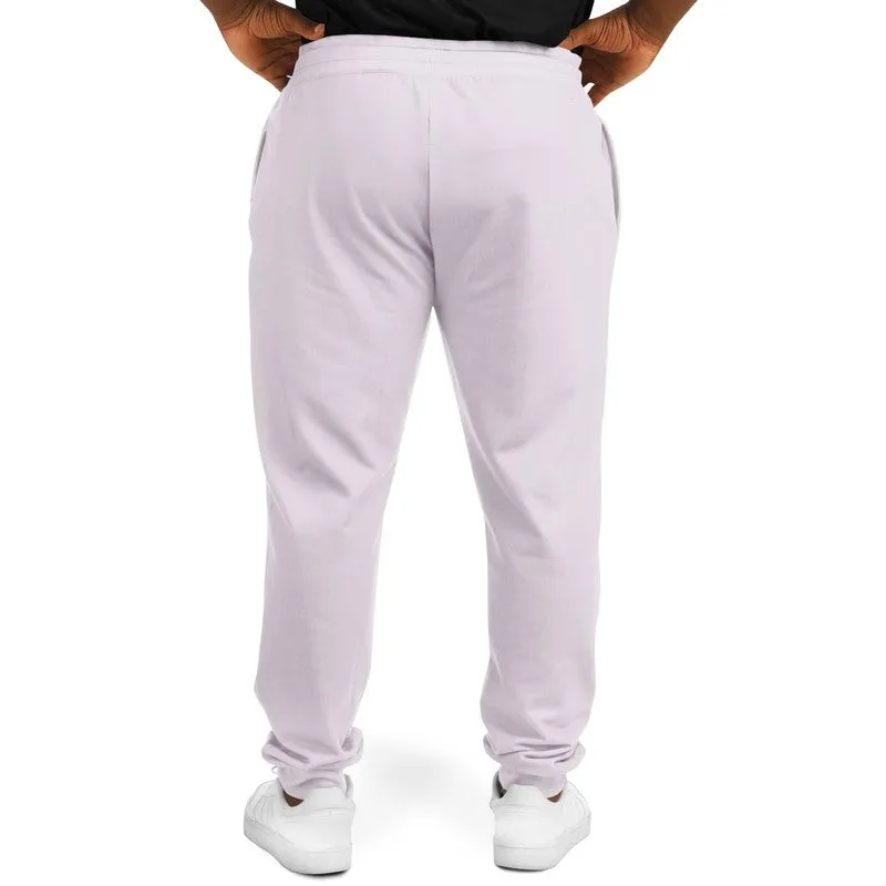 Pale Purple Joggers | Unisex | with PLUS sizes | Bright Pale Purple | C5M10Y0K0