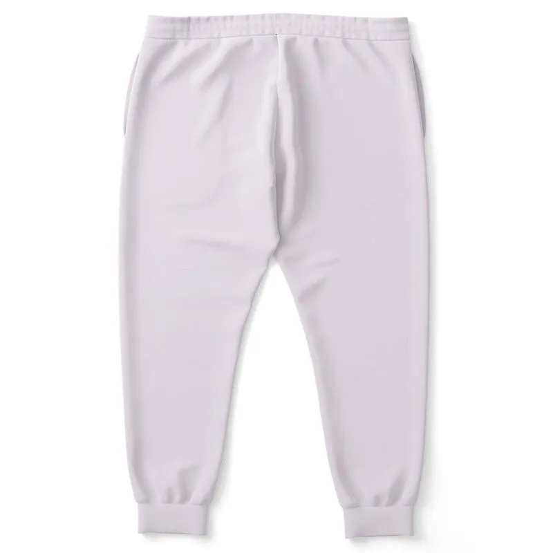 Pale Purple Joggers | Unisex | with PLUS sizes | Bright Pale Purple | C5M10Y0K0