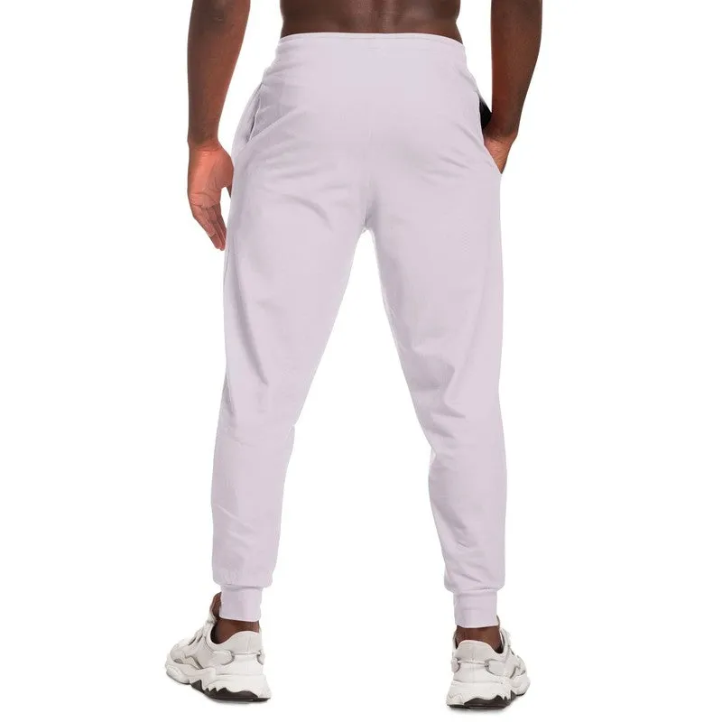 Pale Purple Joggers | Unisex | with PLUS sizes | Bright Pale Purple | C5M10Y0K0