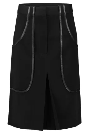 Patch Pocket Midi Skirt