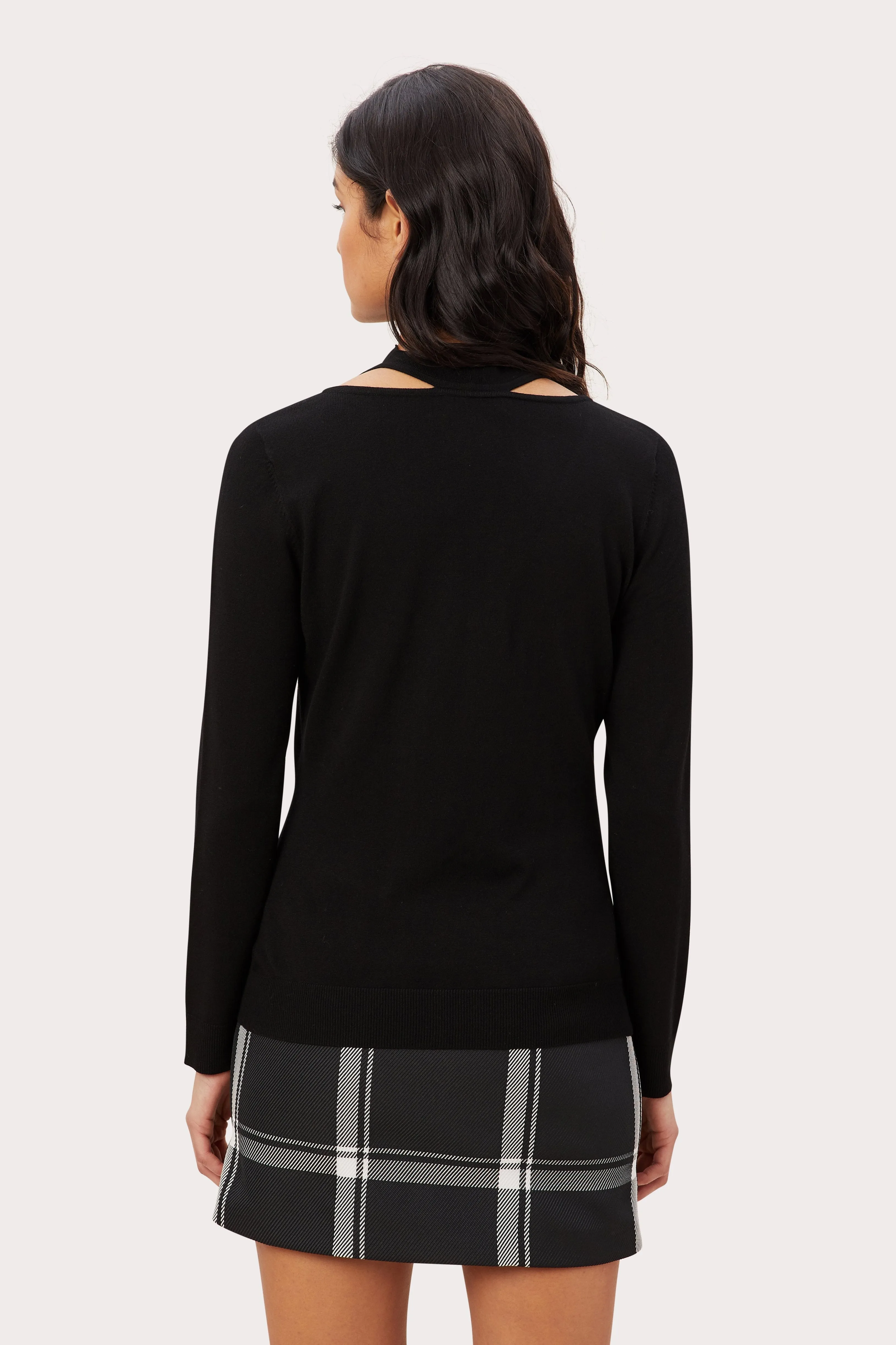 Peek-A-Boo Pullover