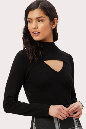 Peek-A-Boo Pullover