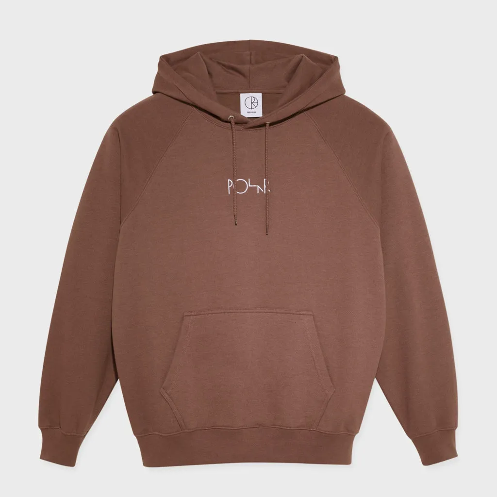 Polar Skate Co. - Default Pullover Hooded Sweatshirt - Rust