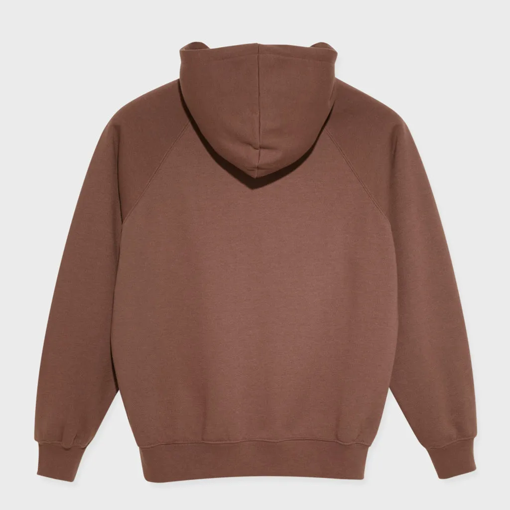 Polar Skate Co. - Default Pullover Hooded Sweatshirt - Rust