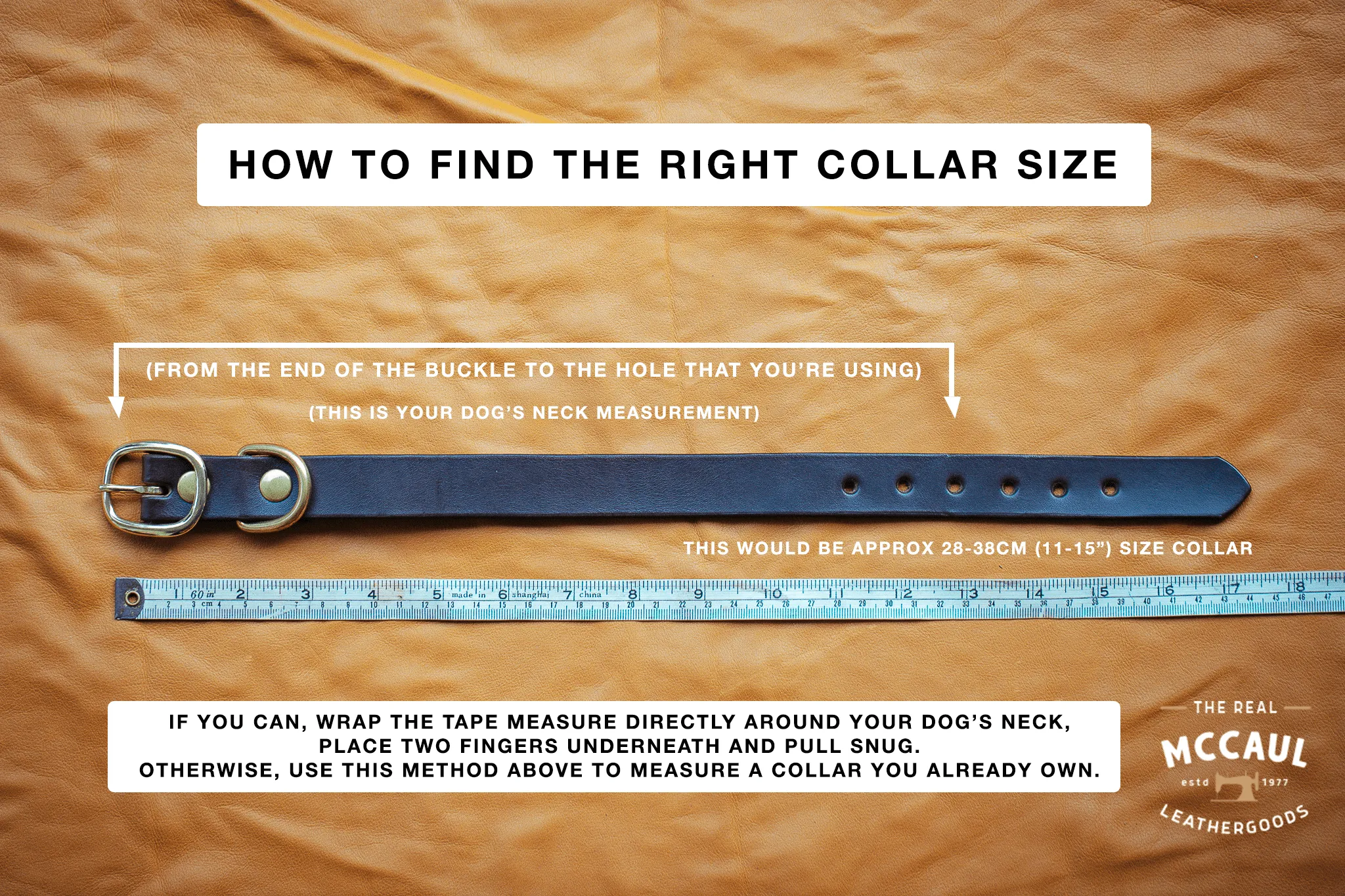 Rancher Dog Collar - 30mm - Burgundy