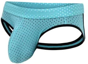 Real Men LIFT Pouch Mesh Jock Strap - Vasectomy Support Underwear - Athletic Supporter    S4602467
