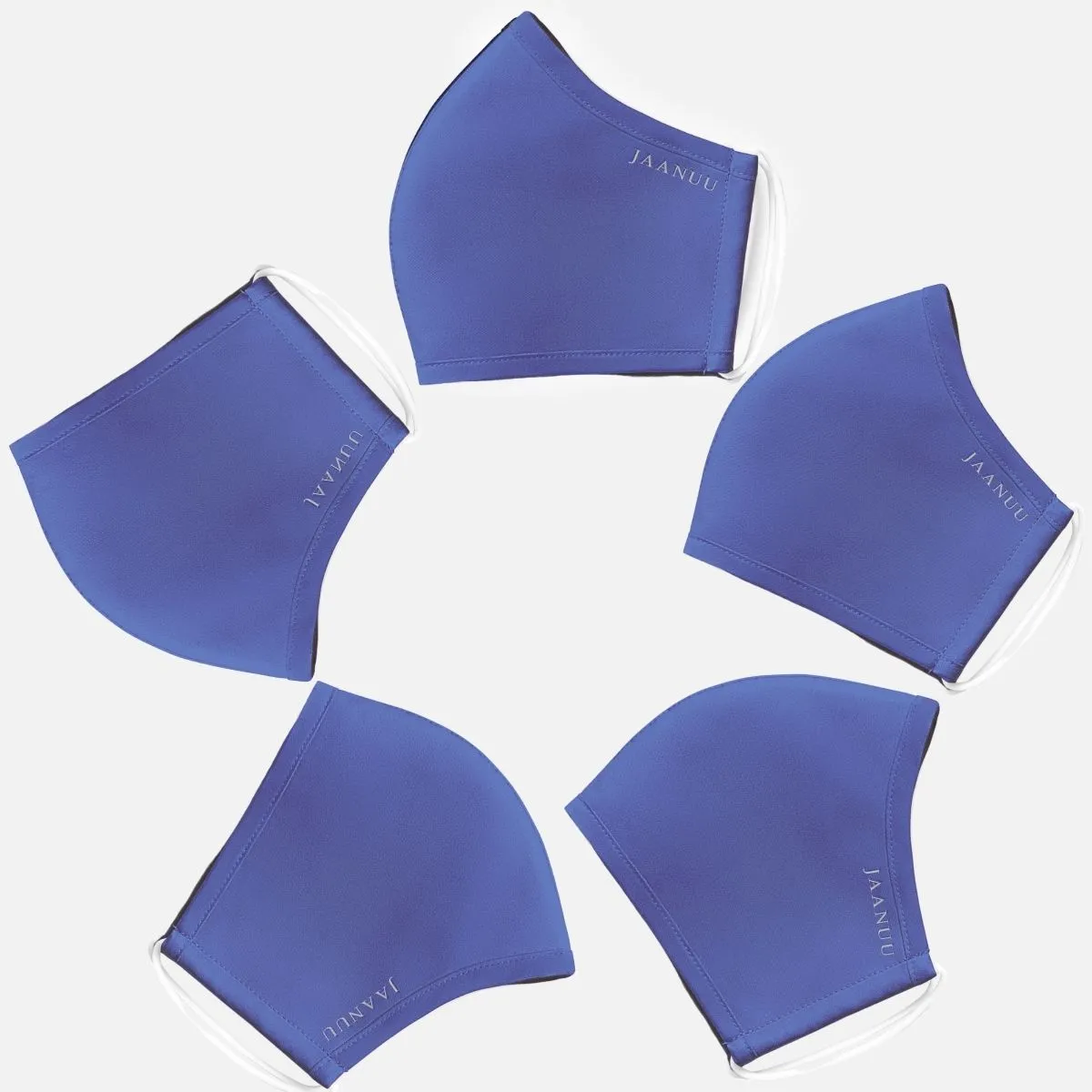 Reusable Antimicrobial-Finished Face Mask - 5 Pack by Jaanuu