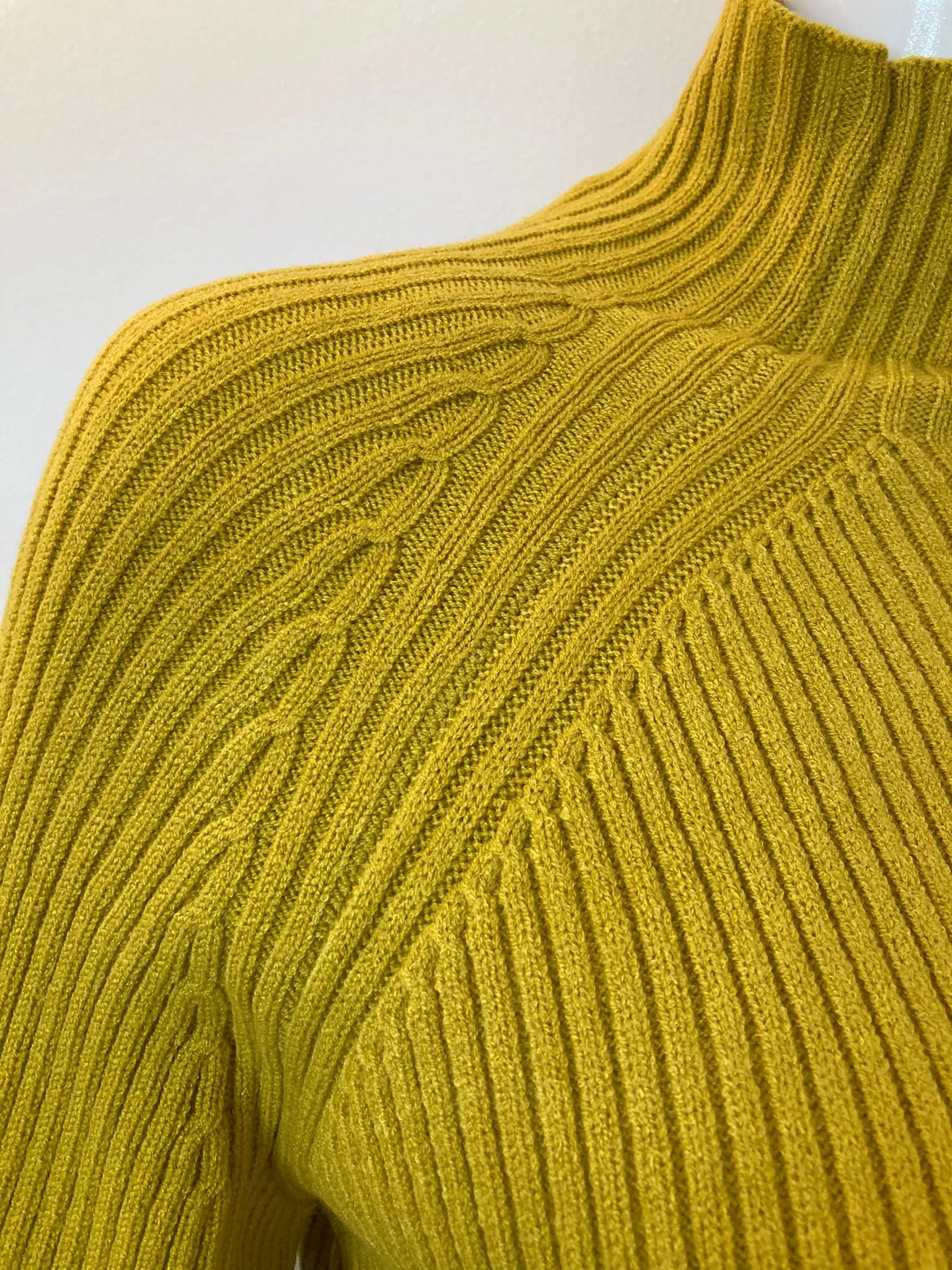 Ribbed Mustard jumper