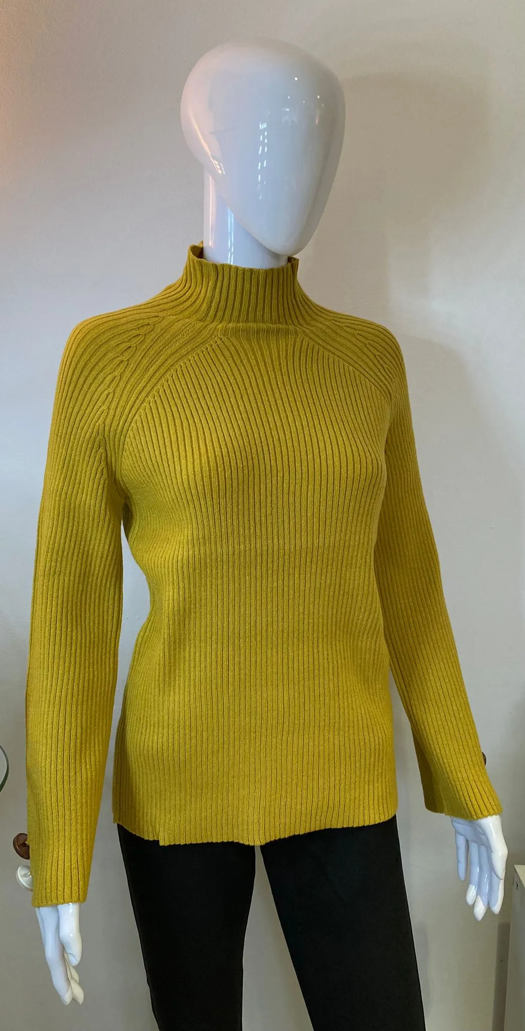 Ribbed Mustard jumper