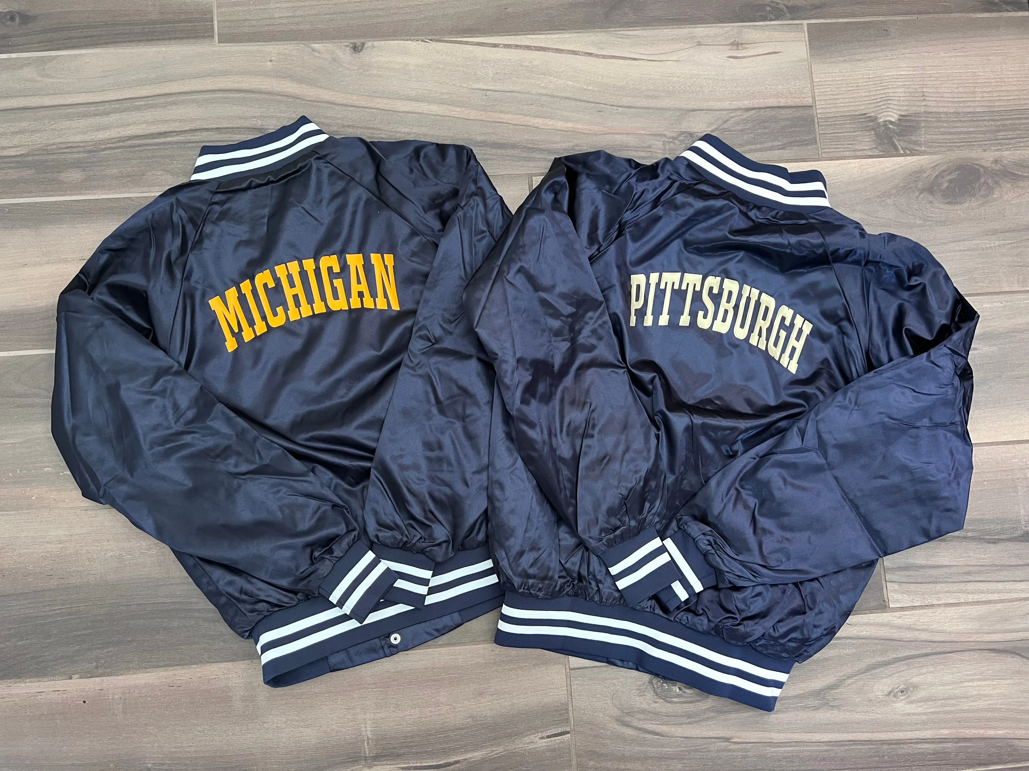Satin Baseball Jacket
