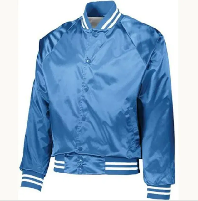Satin Baseball Jacket