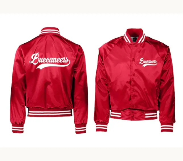 Satin Baseball Jacket