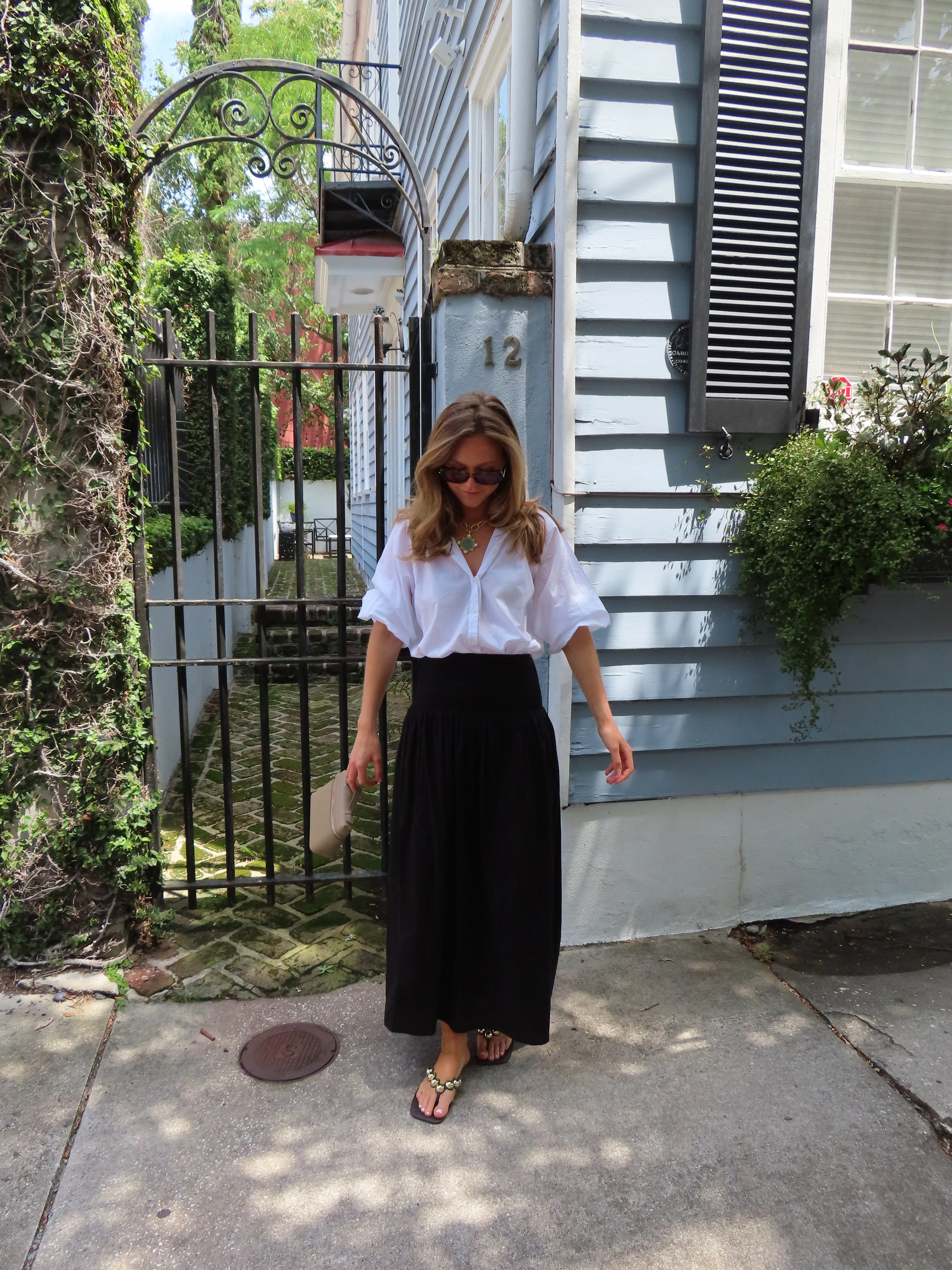 Serena Maxi Skirt Black