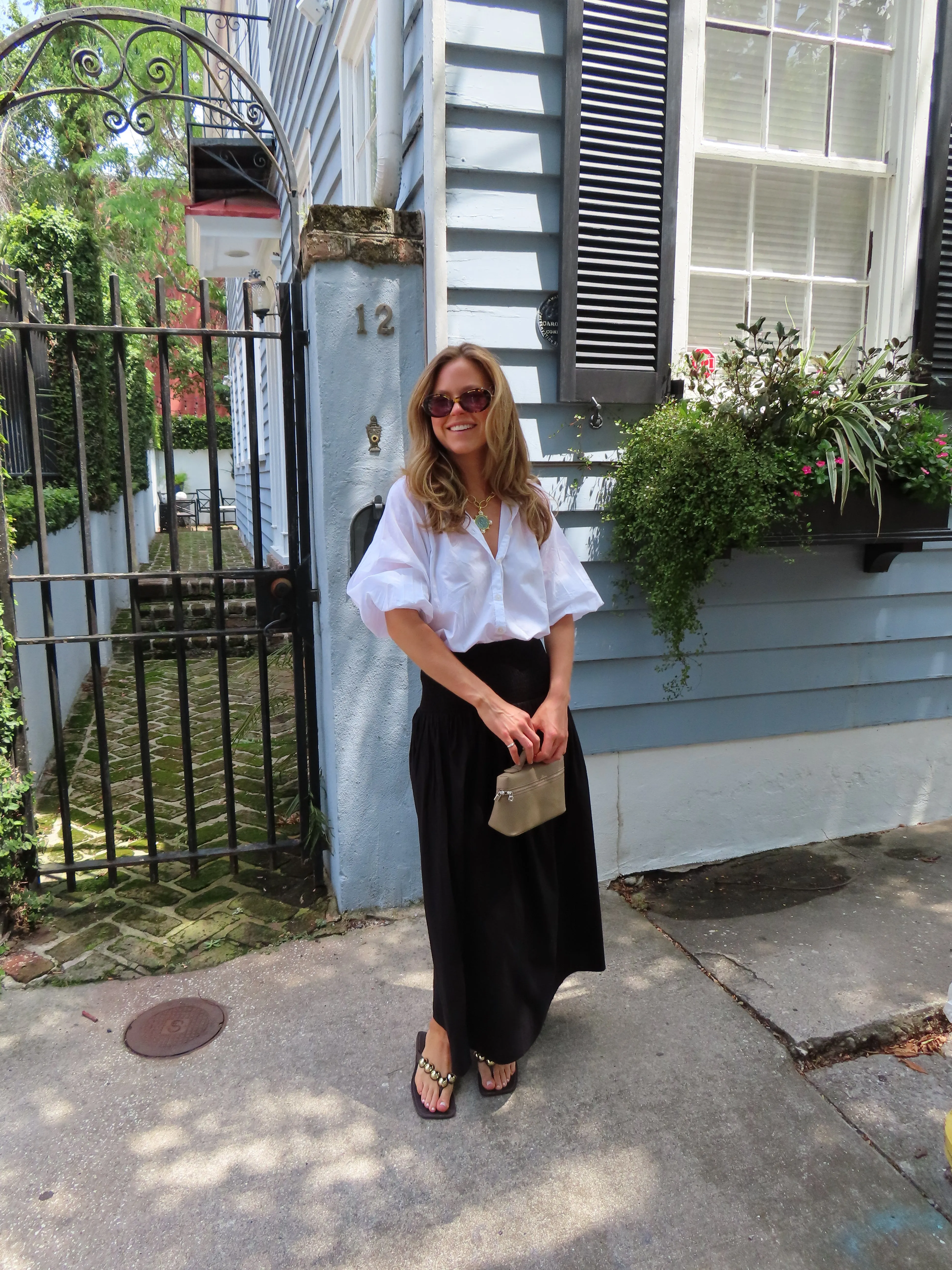 Serena Maxi Skirt Black