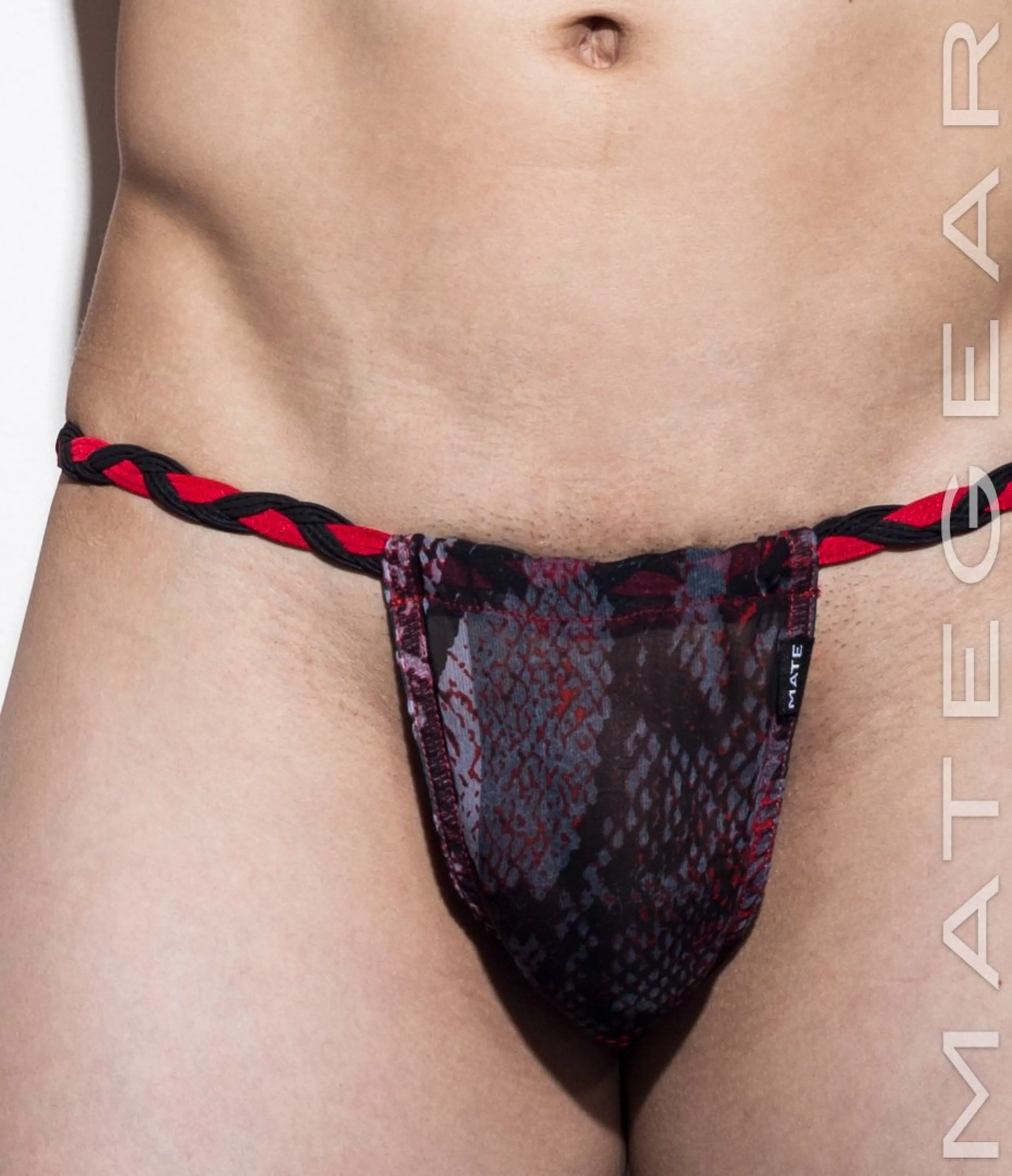 Sexy Mens Underwear Xpression Bikini - Ryu Do (Chiffon Series / Adjustable Front & Back)
