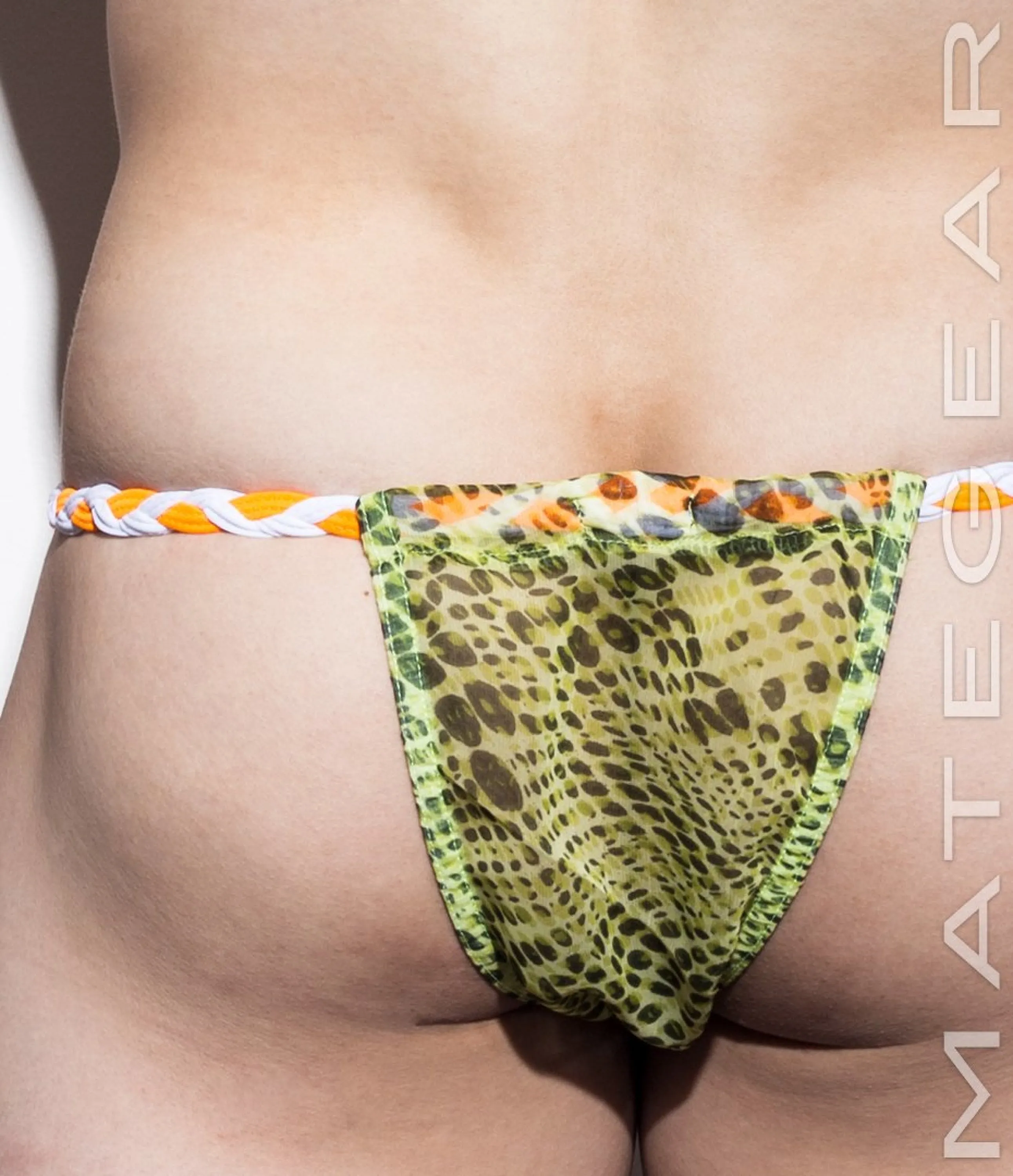 Sexy Mens Underwear Xpression Bikini - Ryu Do (Chiffon Series / Adjustable Front & Back)