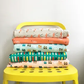 Sidewalk Organic Cotton Interlock Knit - sold by the 1/2 yard