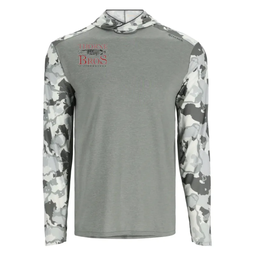 Simms Thorne Bros. Logo BugStopper SolarFlex Hoody