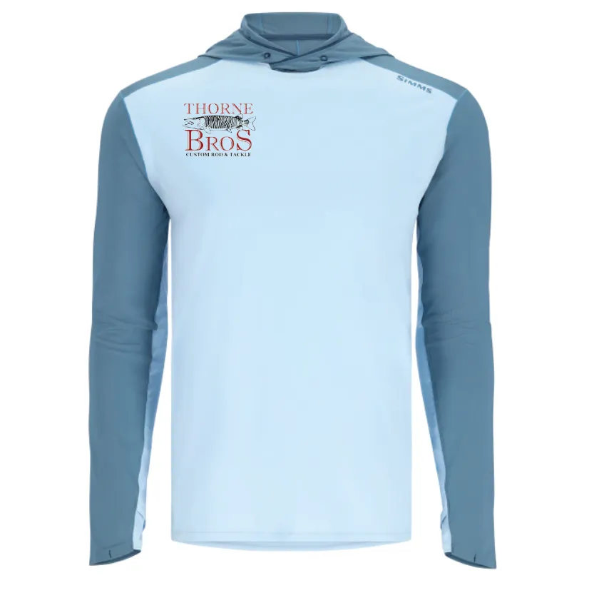 Simms Thorne Bros. Logo BugStopper SolarFlex Hoody