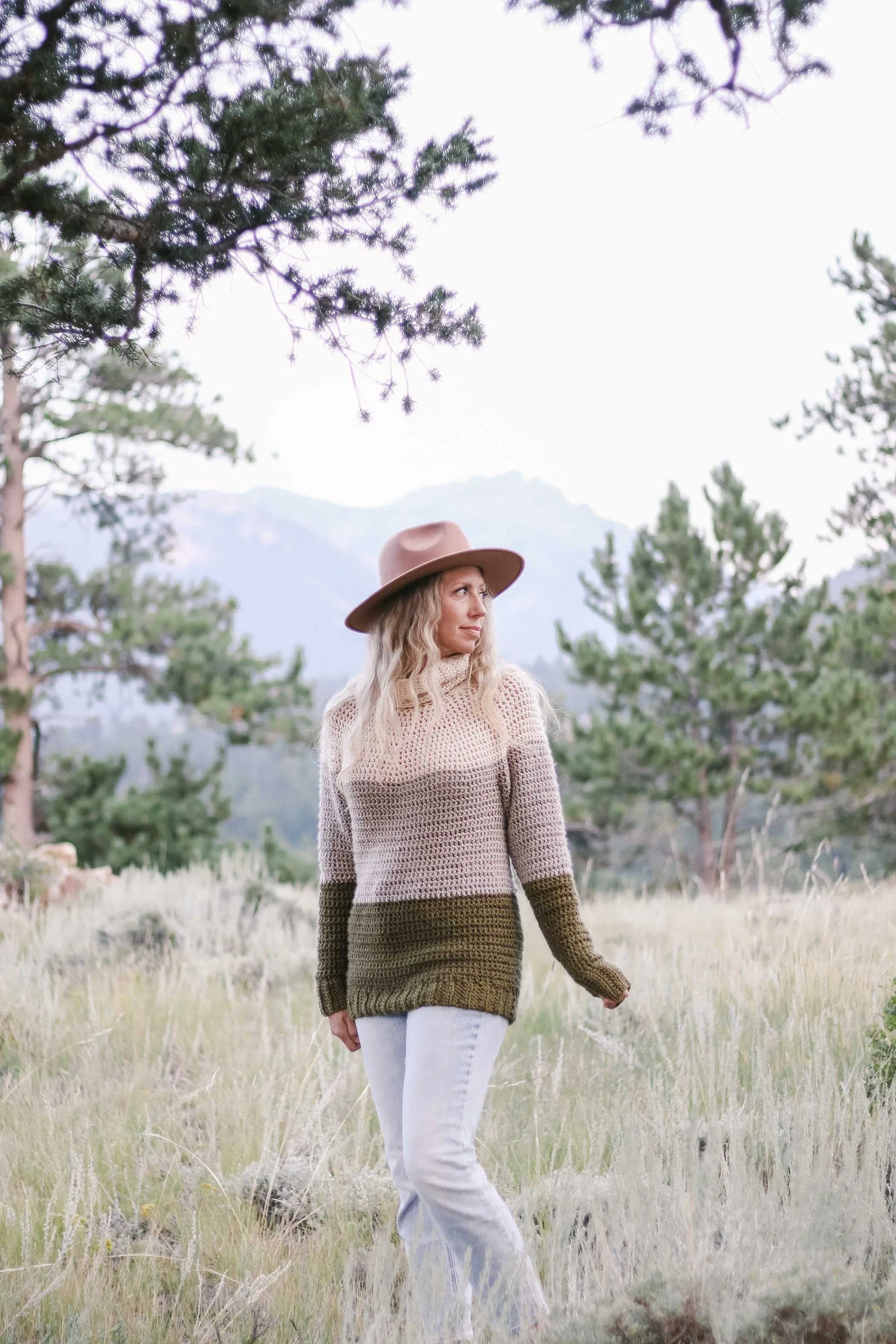 Snowbound Pullover Crochet Sweater Pattern