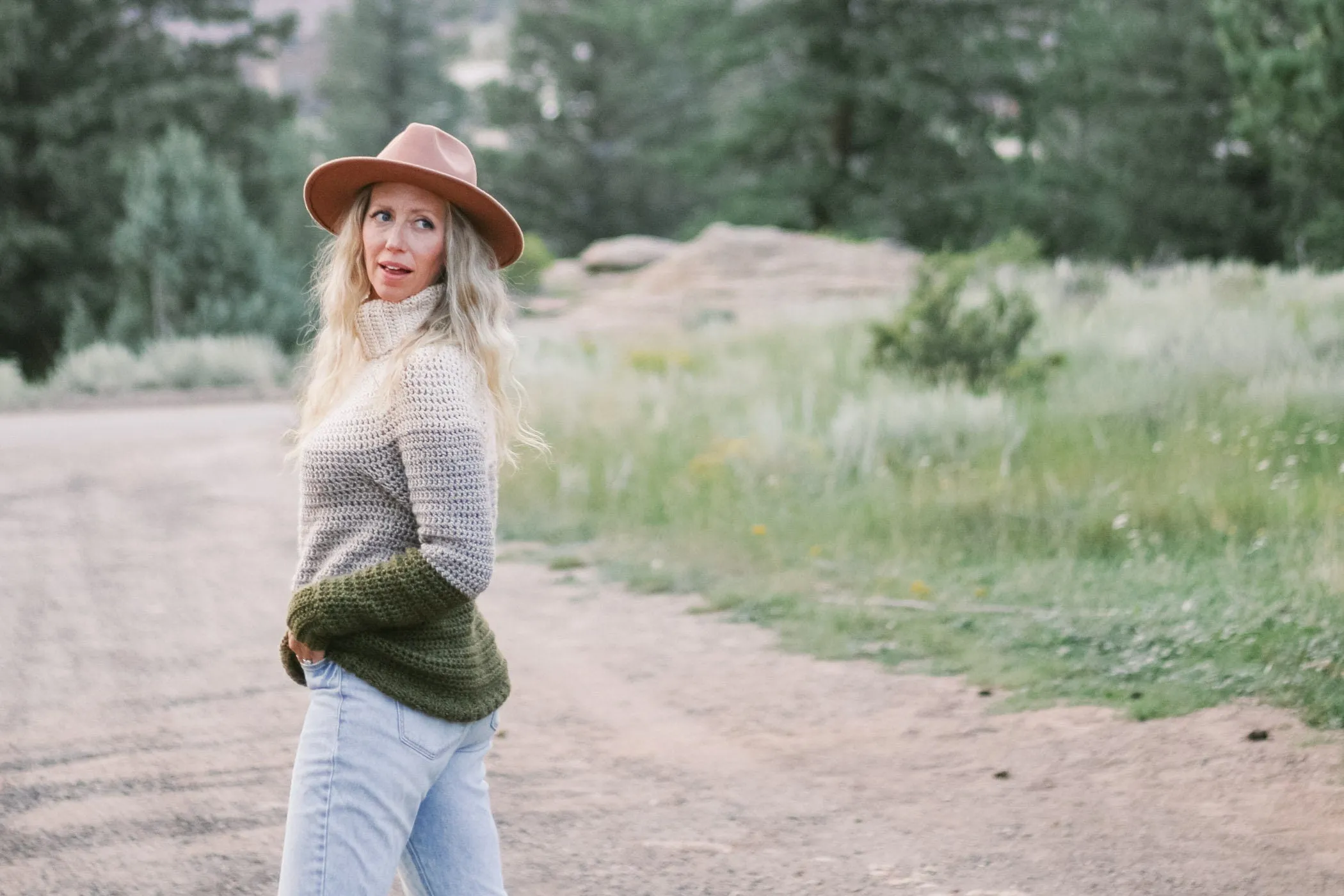 Snowbound Pullover Crochet Sweater Pattern