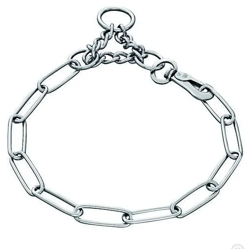 Sprenger Fursaver, Stainless Steel, Martingale, Bolt Clip, Long Link, 3mm