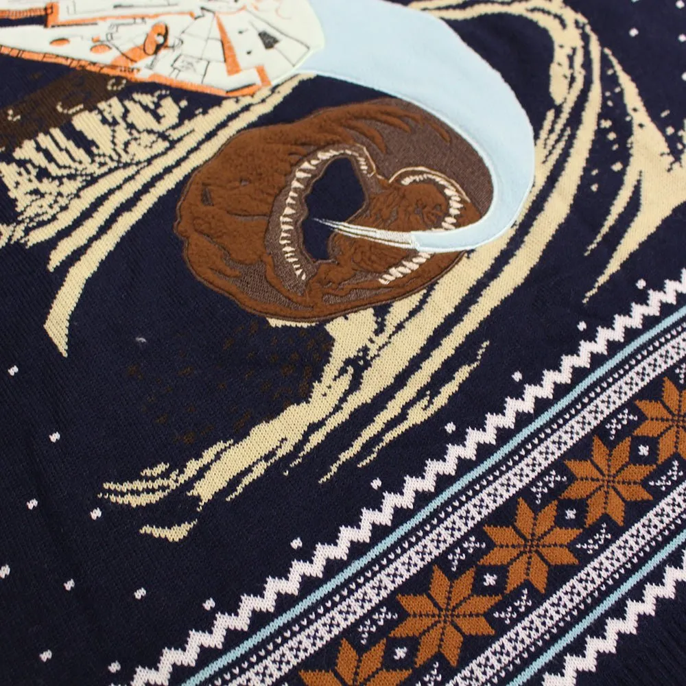 Star Wars Millennium Falcon Escape Knitted Christmas Jumper / Sweater