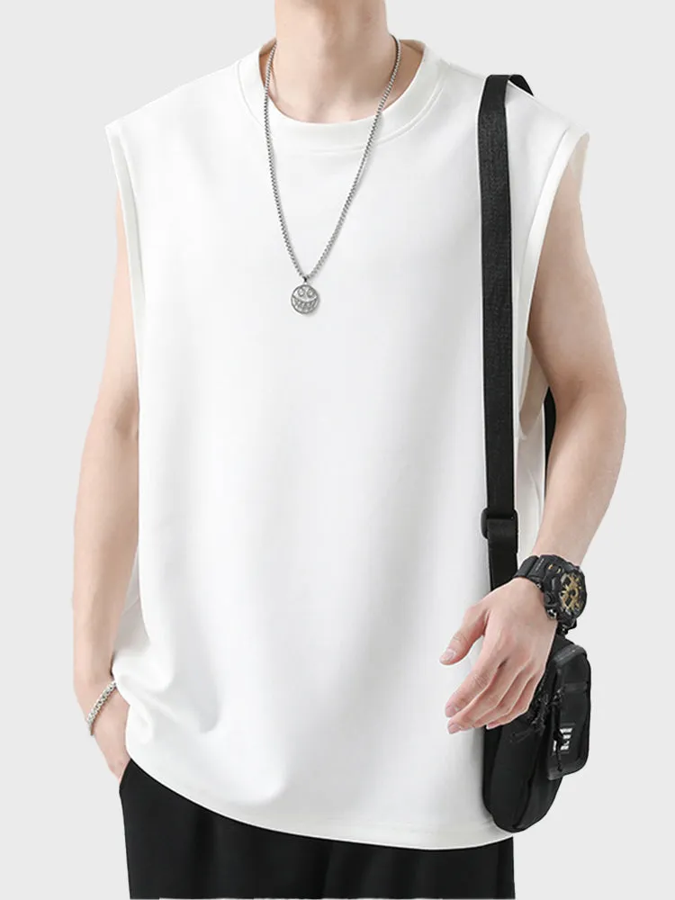 Summer Suede Sleeveless Pullover