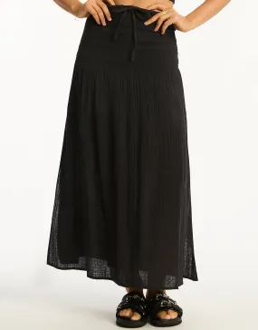 Sunset Beach Skirt - Black