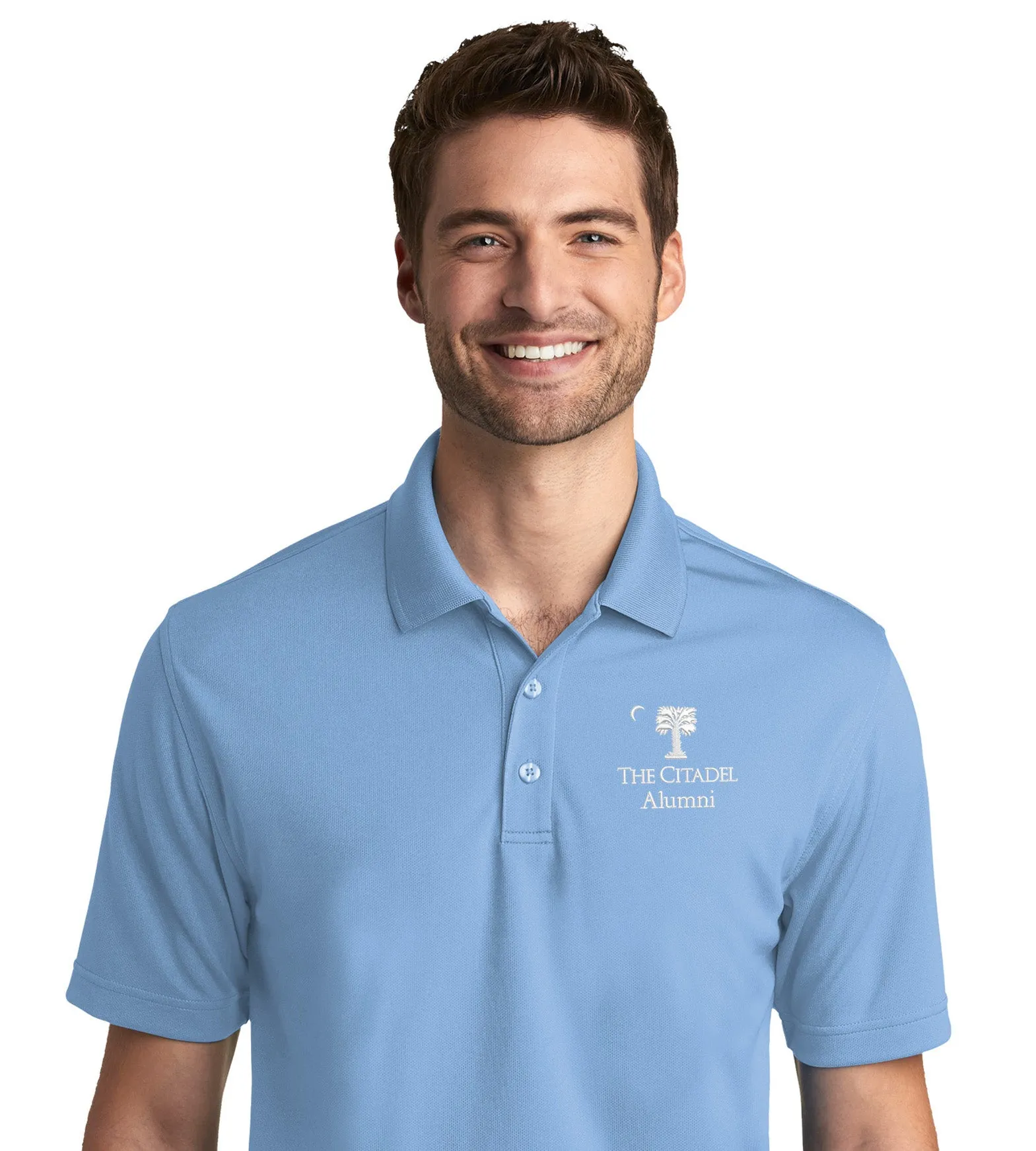 The Citadel, Big Red Alumni UV Micro-Mesh Polo