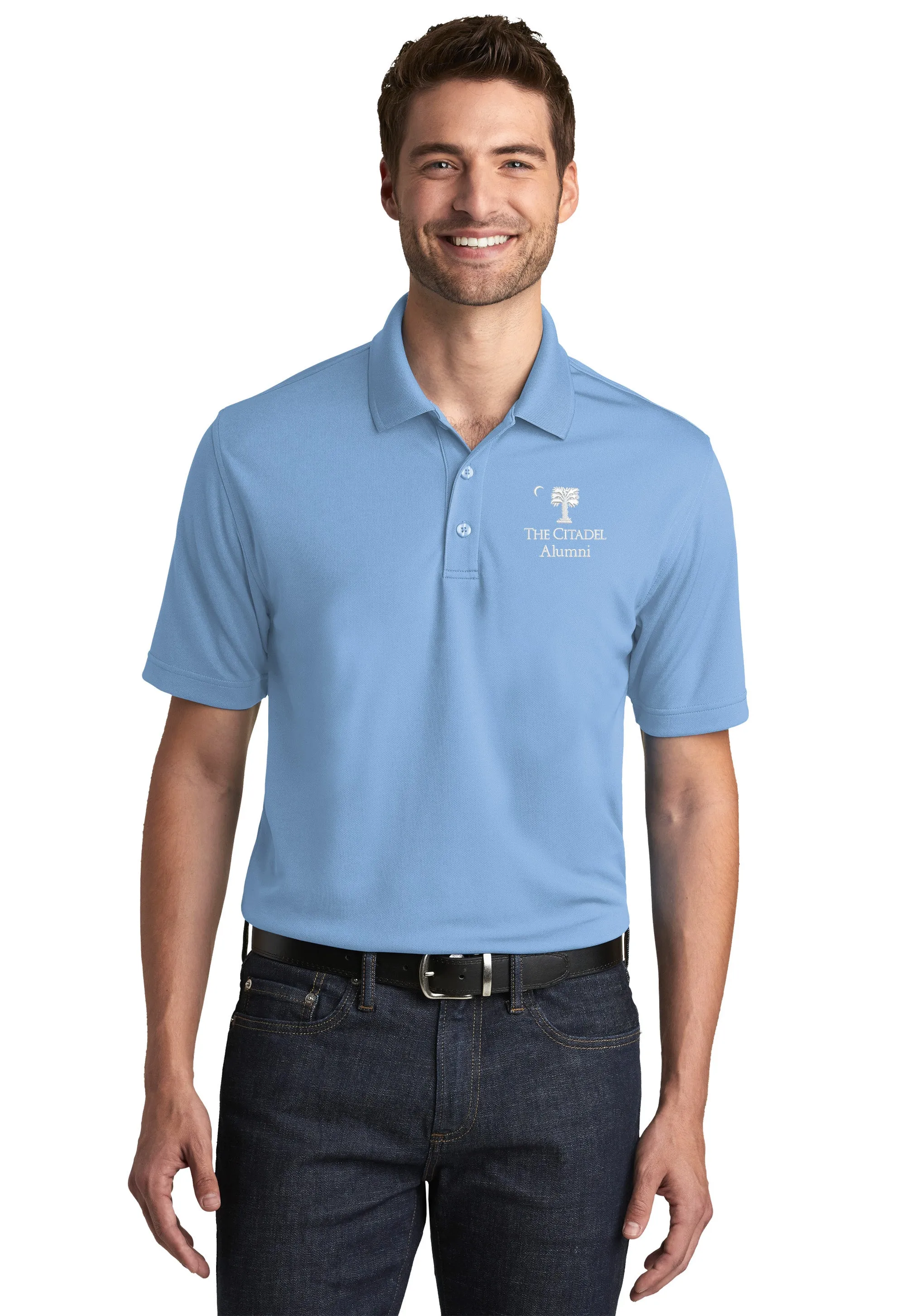 The Citadel, Big Red Alumni UV Micro-Mesh Polo