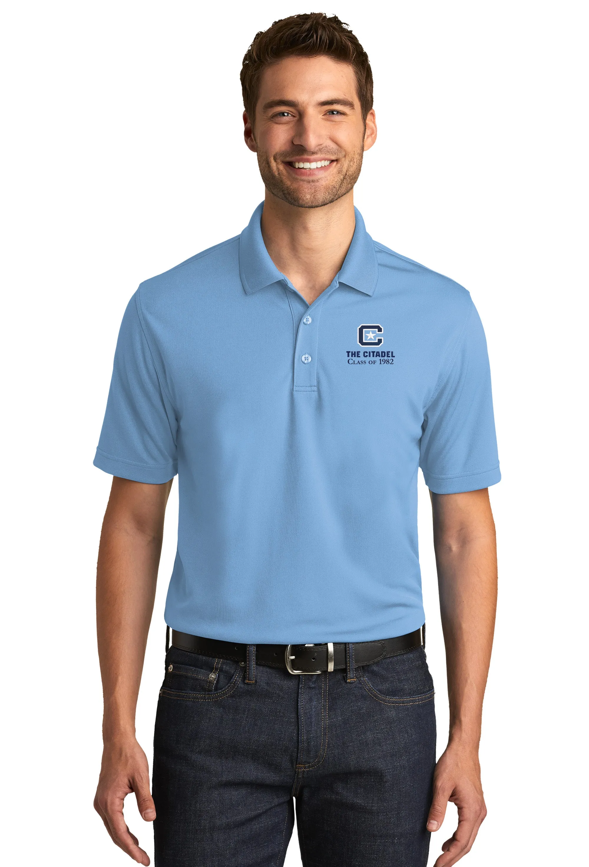 The Citadel C Class of 1982 UV Micro-Mesh Polo Shirt