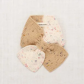 Toboggan Scarf in Camel Confetti by Misha & Puff