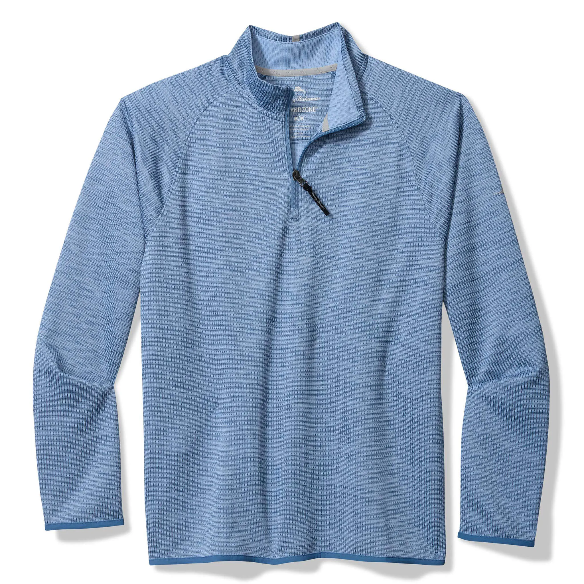 Tommy Bahama Men's IslandZone Palm Pro Half Zip Pullover Sweater - Oslo