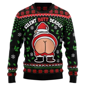 Ugly Christmas Sweater JulesRoche All-Over-Print Cotton Blend