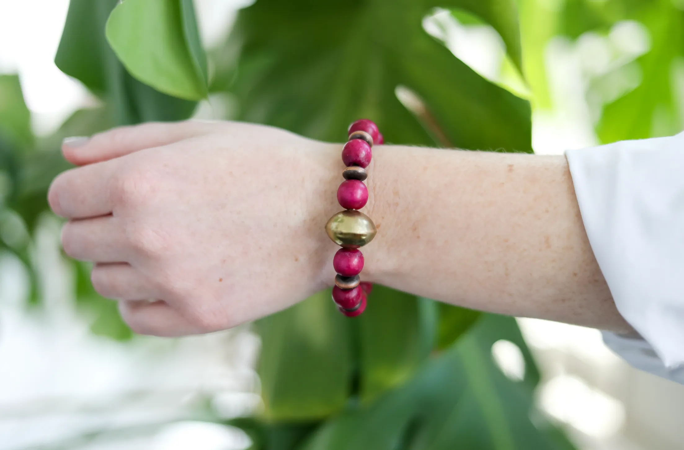 Vicki Plum Bracelet