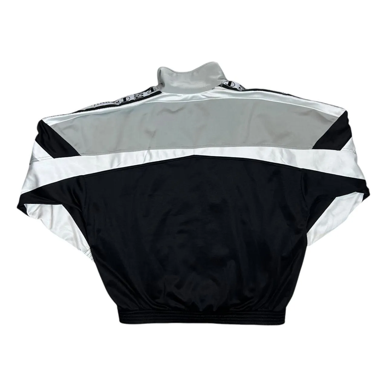 Vintage CHAMPION USA Logo Tape Sleeve Colour Block Track Jacket