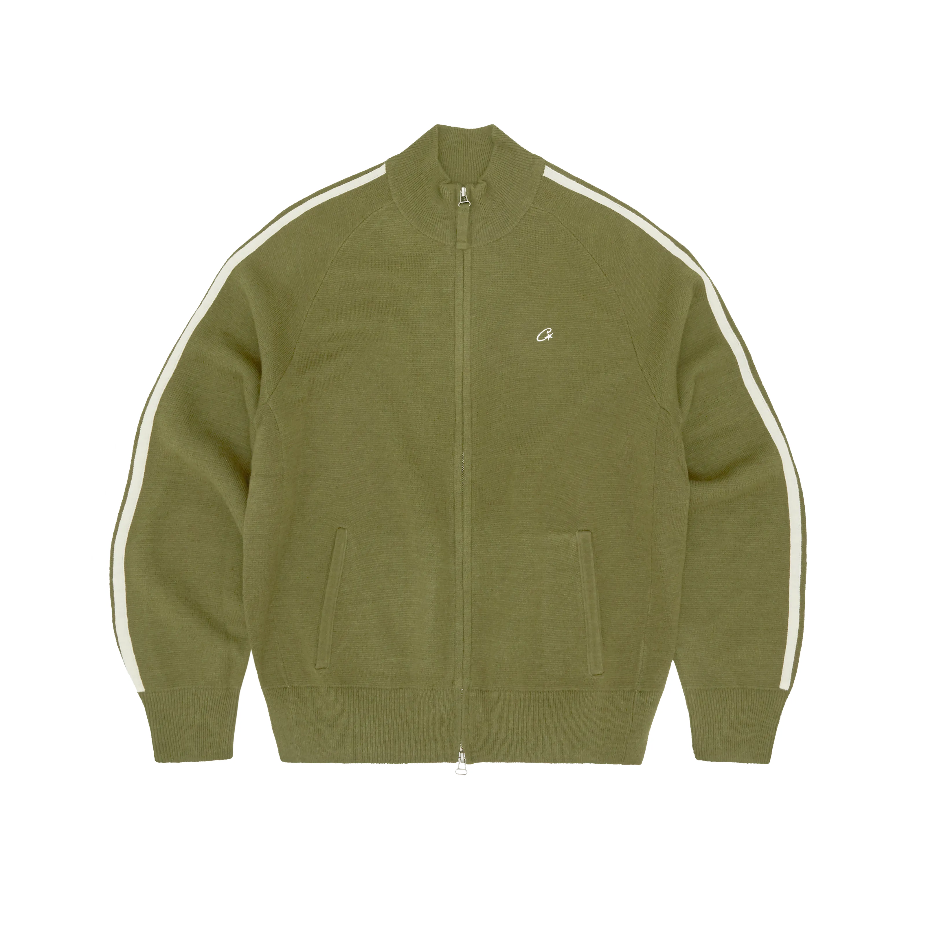 VVS KNIT-ZIP [OLIVE]