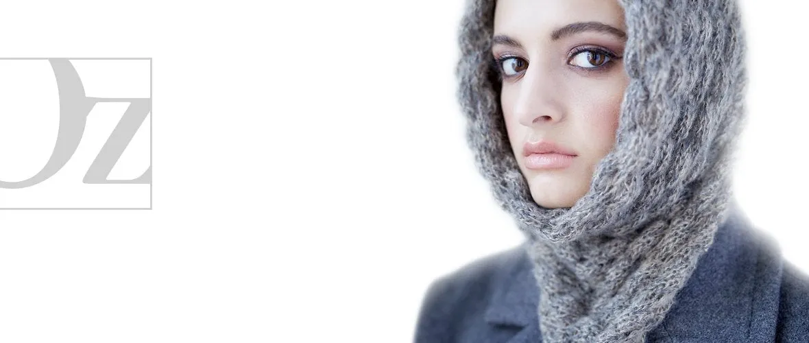 Web Loop Scarf Made in Canada  by Olena Zylak Style # 120