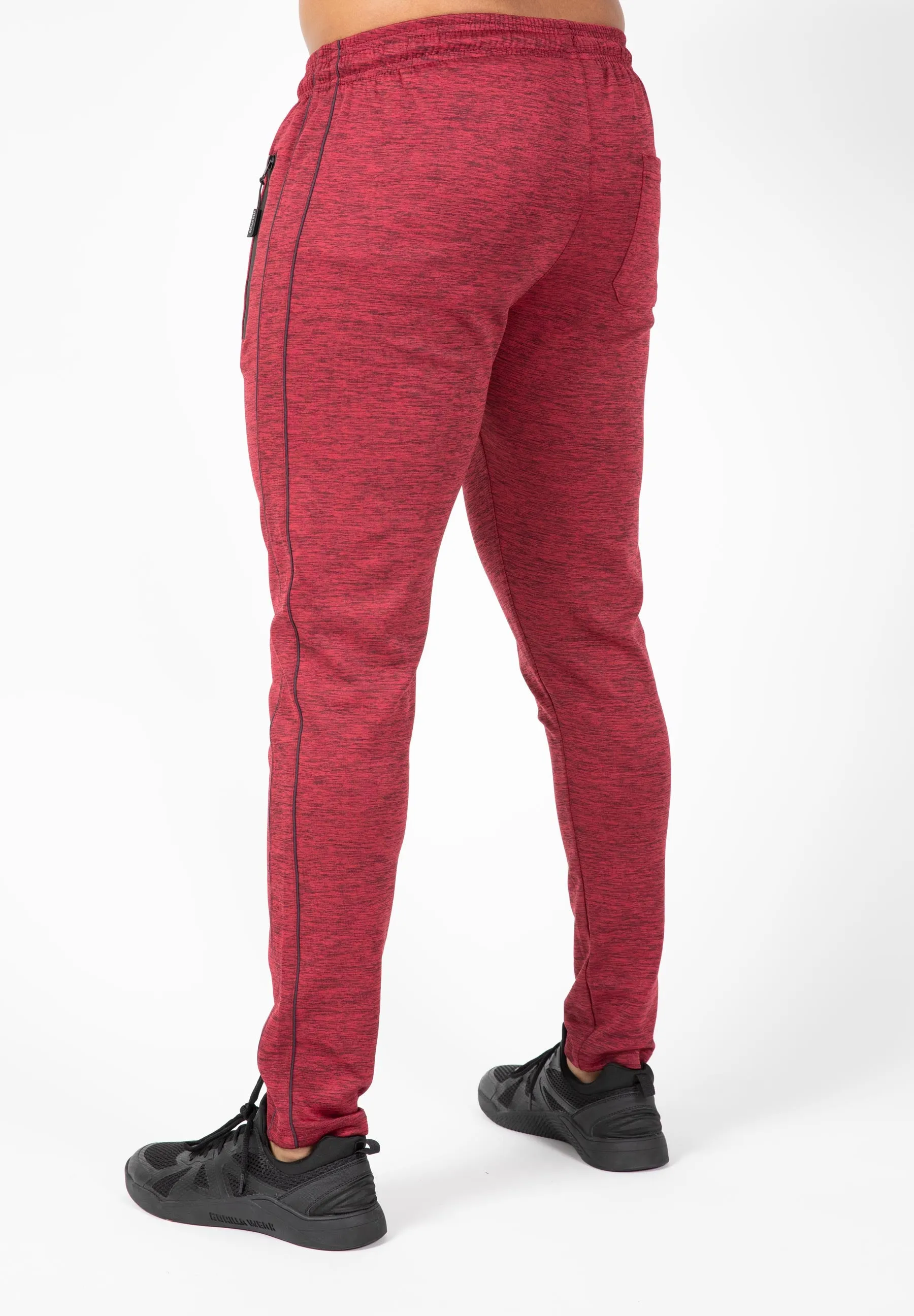Wenden Track Pants - Burgundy Red