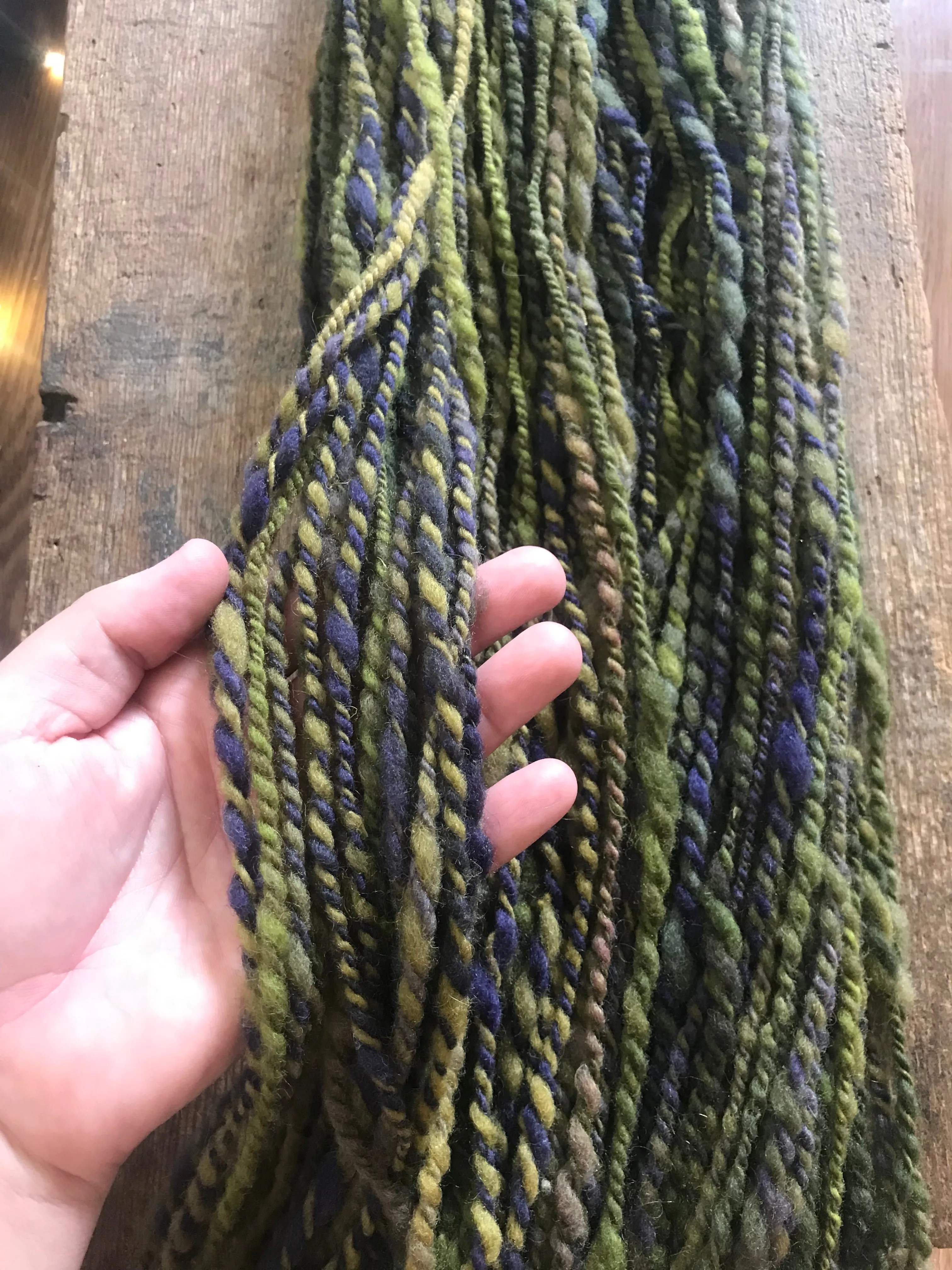 Widdershins 60 yards bulky art yarn
