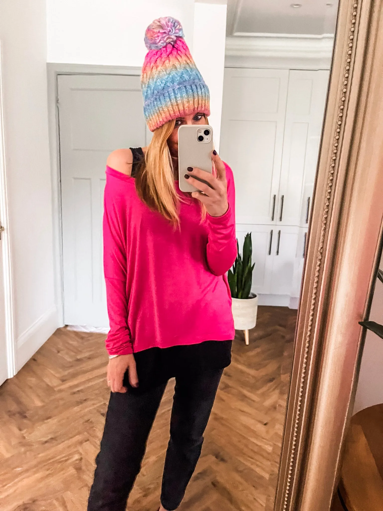 Wool Bobble Hat & Scarf Set